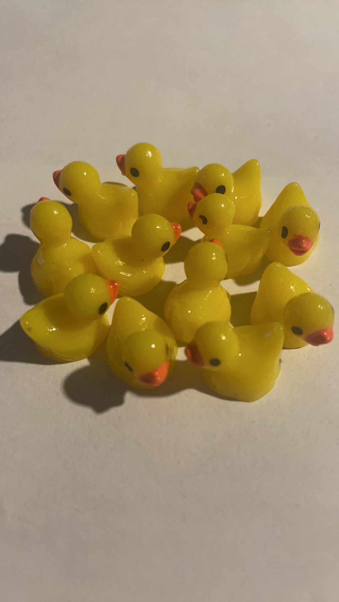 Mini Resin Ducks Tiny Ducks Miniature Duck Figures For Slime Charms Diy ...