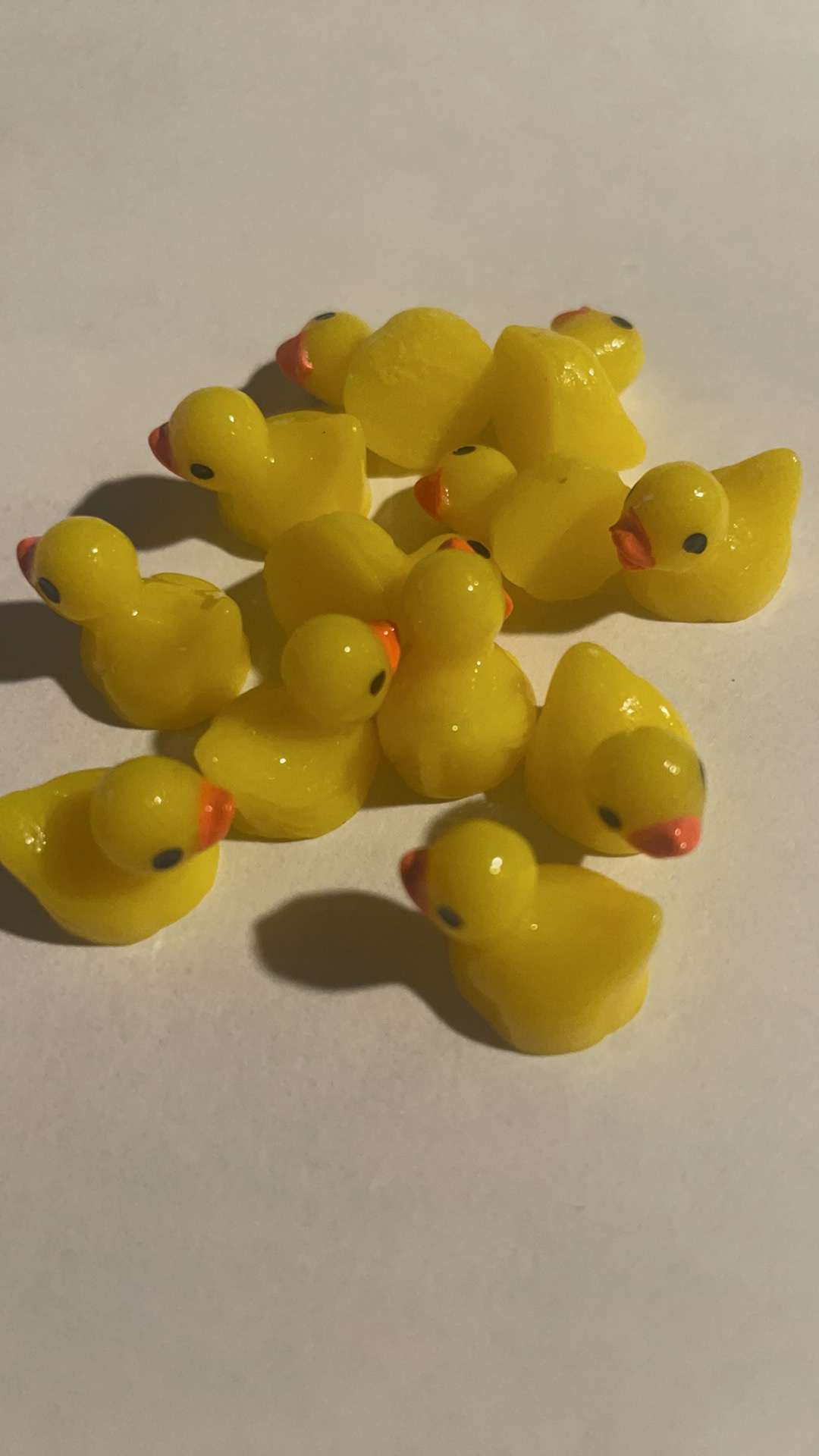 Mini Resin Ducks Tiny Ducks Miniature Duck Figures For Slime Charms Diy ...