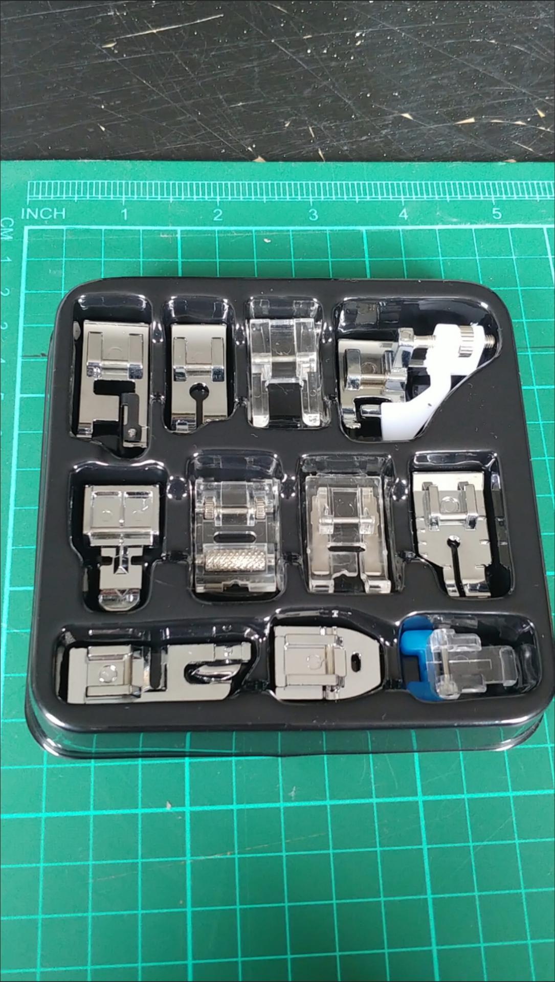 1pc Adjustable Guide Sewing Machine Presser Foot For Low Shank Domestic Sewing Machine Temu